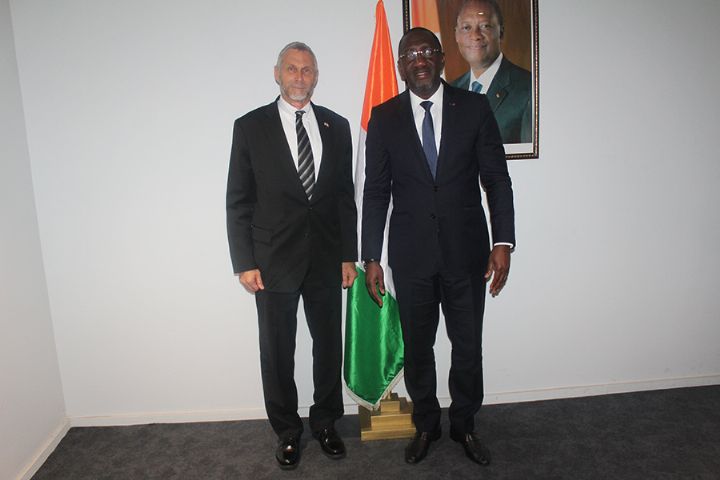 Côte d’Ivoire - USA : le ministre Souleymane Diarrassouba et Richard Keith s’engagent à renforcer la coopération  commerciale entre les deux pays