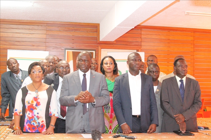 Amadou Soumahoro chez Banny hier : “Le RDR a le plus grand nombre de victimes”