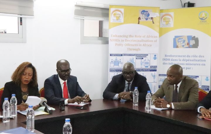 Droits de l’homme: La dépénalisation des délits mineurs  au menu d’une Consultation au CNDH