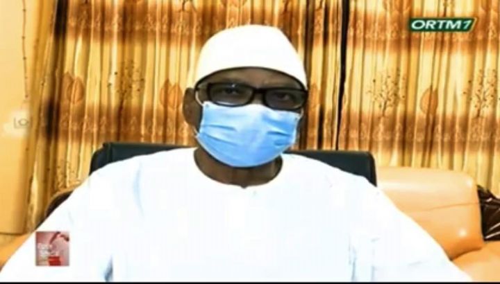 Mali: le président IBK annonce sa démission suite au coup de force militaire