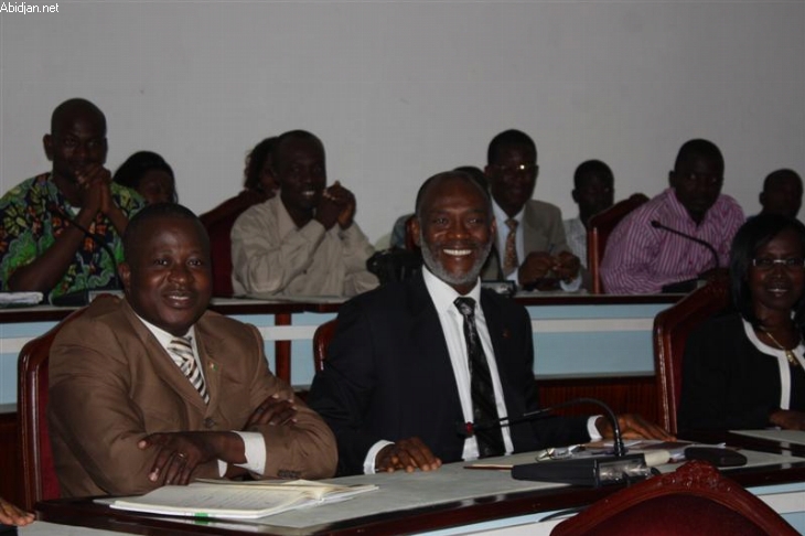 Mamadou Koulibaly, pdt de l`Assemblée nationale