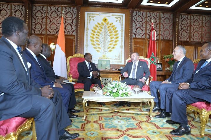 Le Chef de l’Etat a été reçu par Sa Majesté le Roi Mohammed VI