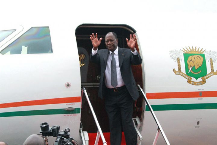 Alassane Ouattara a quitté Abidjan pour le 48è sommet de la CEDEAO à Abuja