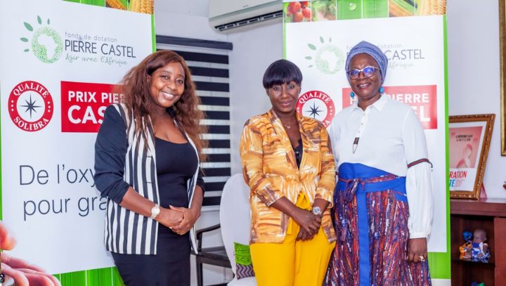 Prix Pierre Castel de SOLIBRA : début du mentorat pour Mlle Christelle Essim EGUE avec Mme DAO GABALA