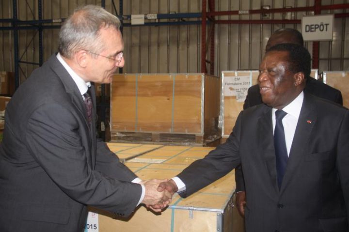 Réception du matériel pour la révision de la liste électorale : Youssouf Bakayoko (Président de la CEI) /« C’est un moment important pour la suite du processus »