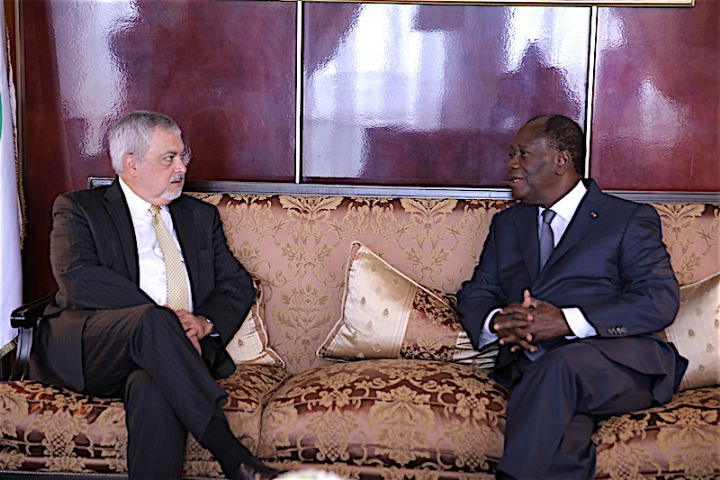 Audiences: Le Chef de l’Etat ivoirien échange avec des hommes d’affaires