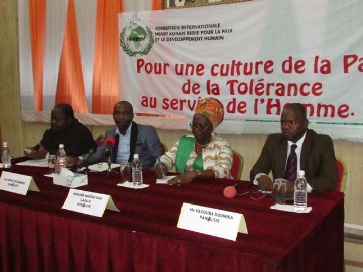 La problématique de la justice et la réconciliation au centre de la 2e  édition du panel de la Fondation Henri Konan Bédié
