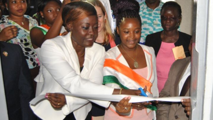 Inauguration du siège du parlement des enfants à Abobo (Abidjan Nord)