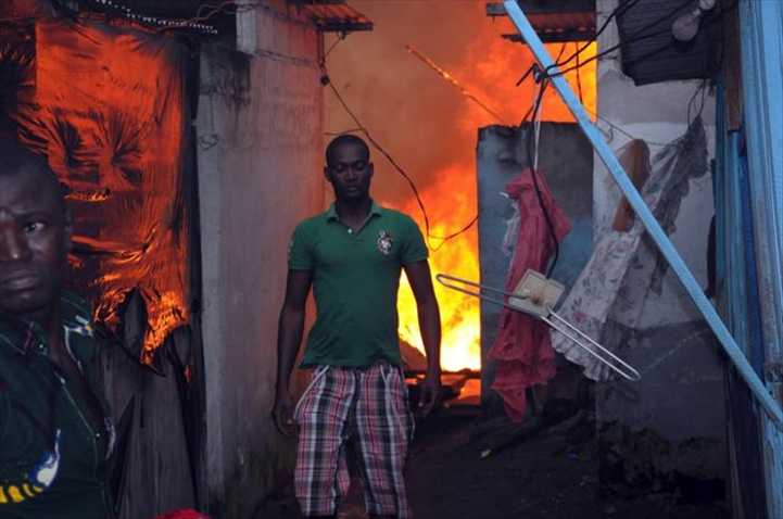 Incendie : Le marché de Marcory a brûlé, hier