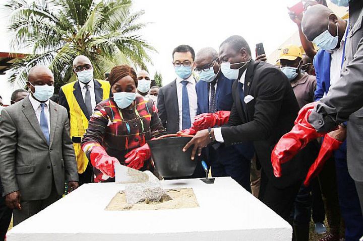 INSAAC : La ministre Raymonde Goudou-Coffie lance les travaux de réhabilitation et d’équipement évalués à 19 milliards de FCFA