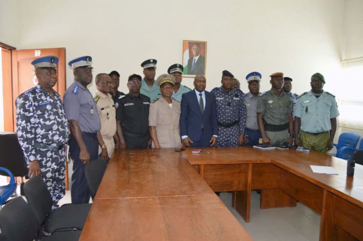 Inauguration du centre de secours d’urgence (CSU) de la région de Ferkessédougou
