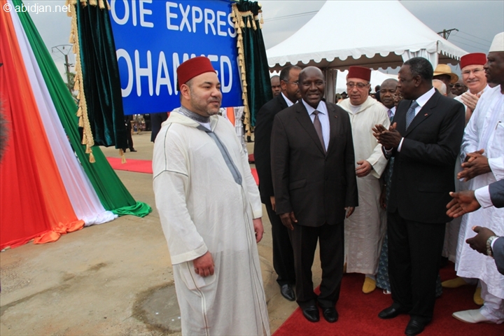 Infrastructures routières : La voie express Abobo-Anyama baptisée Mohammed VI