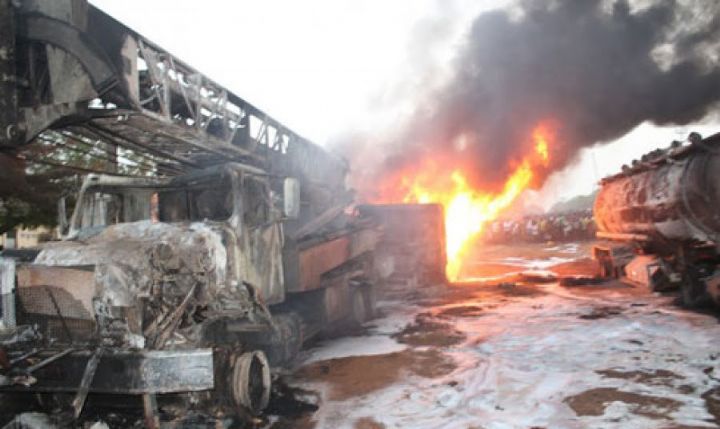 L’explosion d’un camion-citerne fait d’importants dégâts matériels dans le centre ivoirien