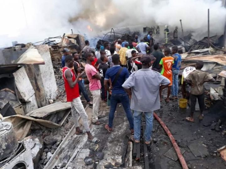 Le maire Cissé Bacongo invite au calme suite à l’incendie survenu à la casse de Koumassi
