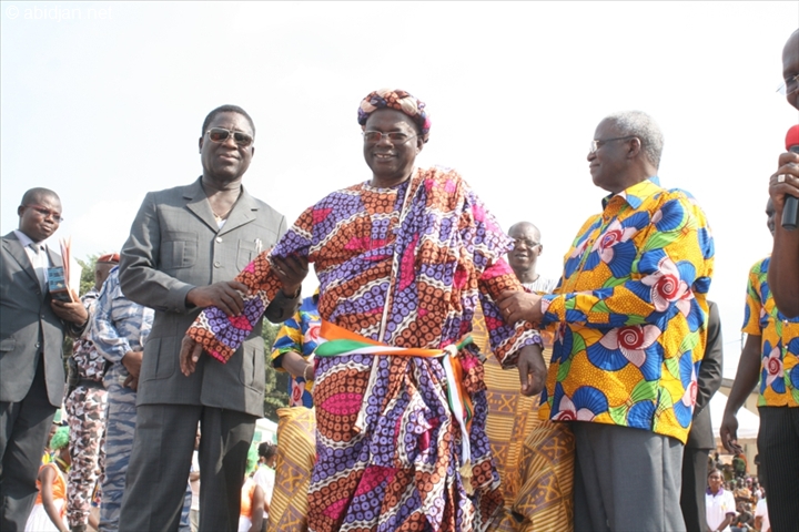 Installation du Conseil régional de paix du Goh Ambroise Kessié, Louis-André Dacoury-Tabley, Djédjé Bagnon nommés ambassadeur de paix
