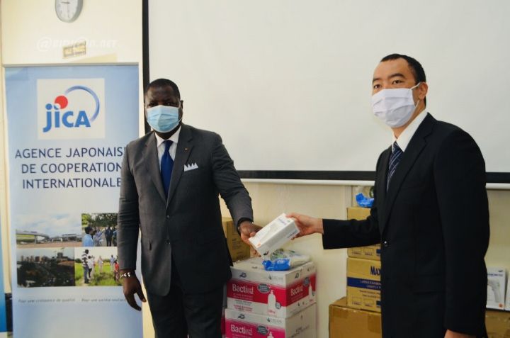 Lutte contre la Covid19 : la JICA fait un important don d’équipements à l’INHP