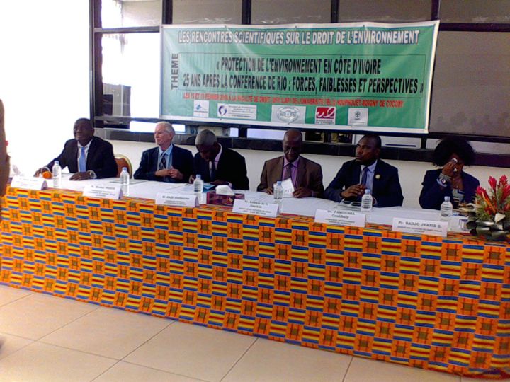 Droit de l’environnement: Abidjan accueille une rencontre scientifique