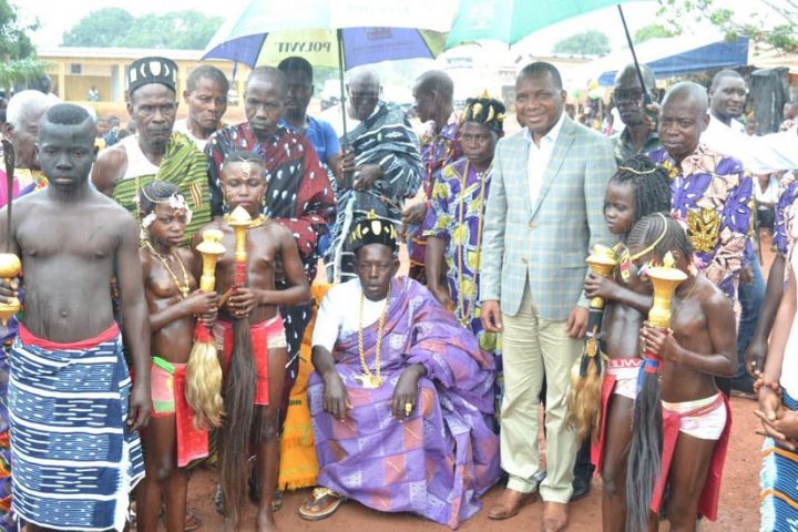 Régionales 2018: Jean Claude Kouassi sollicite les populations de Gnamiembo pour le soutien de sa candidature