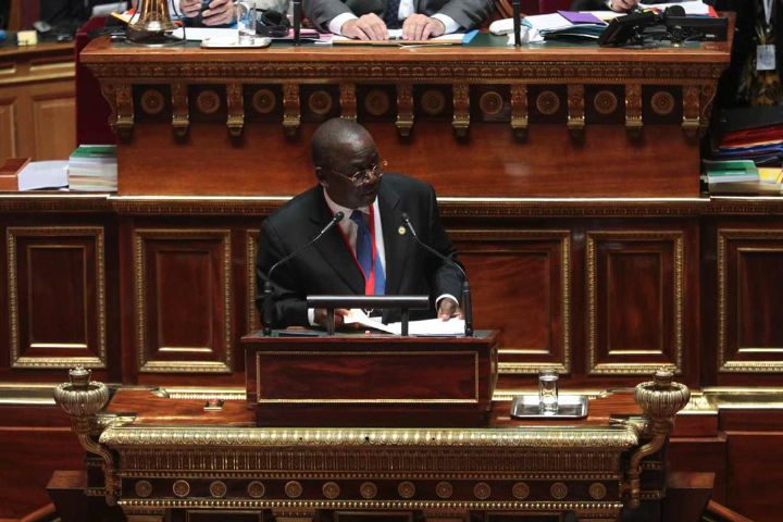 Le président du Sénat ivoirien, Jeannot Ahoussou-Kouadio, au forum de Paris sur la Paix: 