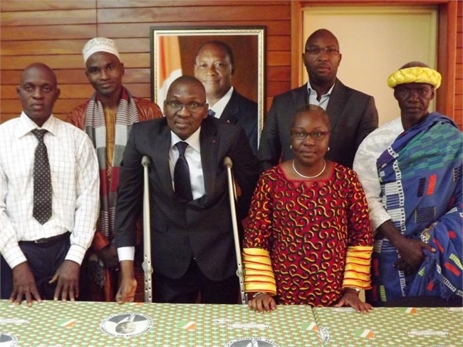 Crise à l`ex-Trituraf de Bouaké / Le ministre Joël N`Guessan (porte-parole principal du RDR): 