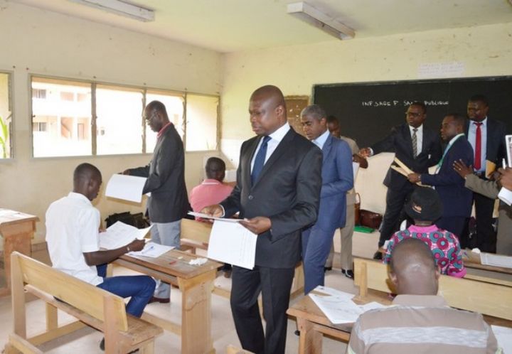 443 candidats composent aux concours administratifs de la fonction publique à Yamoussoukro