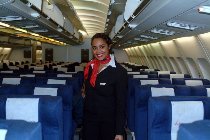 Rencontre avec  /  Mlle krystle vanderheyde : profession hôtesse de l`air chez 					brussels airlines