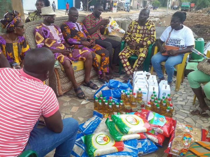 Fête des mères avec le président de ‘’Notre Cocody’’: Kango Akou Patrick sur les ruines de Cocody Danga, l’espoir renaît