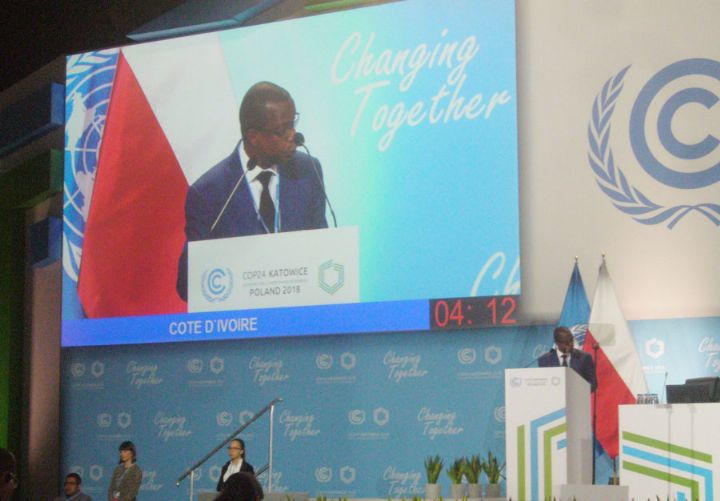 Environnement et développement durable: le message de la Côte d’Ivoire à la COP 24