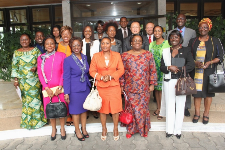 Hommage des femmes de Bouaké au président de l’Assemblée nationale