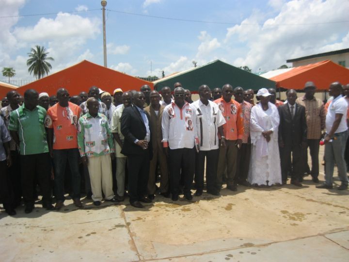 Korhogo/  le RHDP installe  18 coordinations communales et sous préfectorales