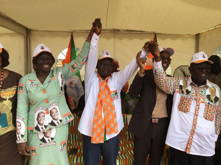 Lakota/Saccage des pancartes du candidat RHDP : Kandia Camara et Sidiki Konaté interpellent les partisans du candidat indépendant