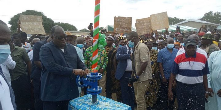 Un château d’eau inauguré à Kemedi