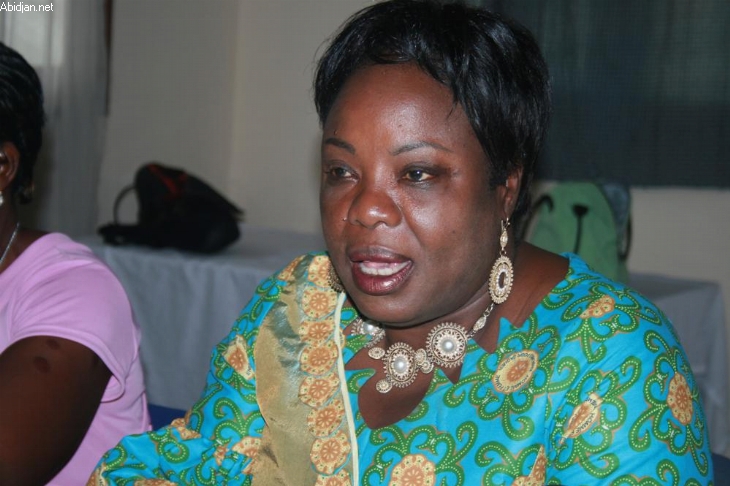 Propos liminaires de la présidente de la Plate forme des Femmes pour gagner, Me Bitty-Kouyate Christiane