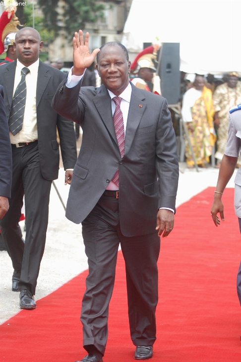 Alassane Ouattara, le 