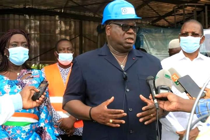 Accès à l’eau potable : les travaux des Unités de production d’eau potable préfabriquées lancés à Dabakala