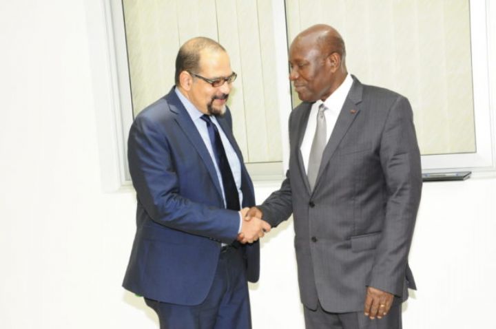 Le représentant-résident du FMI en Côte d’Ivoire fait ses adieux au vice-président Kablan Duncan