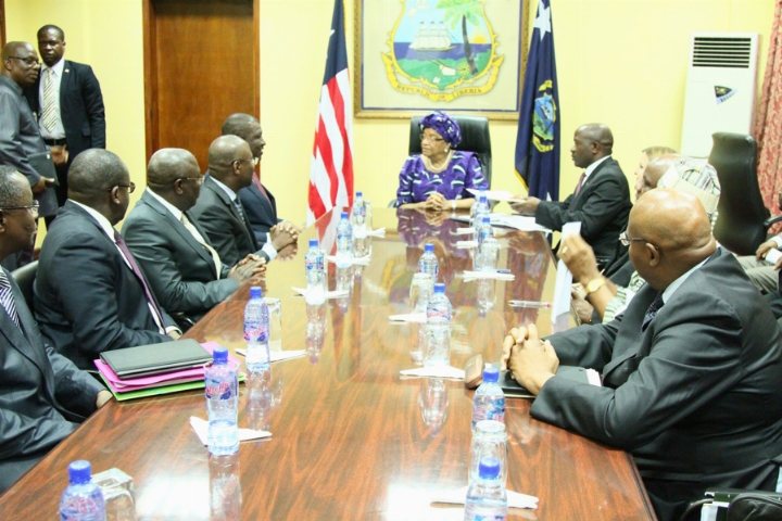 Coopération bilatérale : Hamed Bakayoko en visite de travail et d’amitié  au Liberia