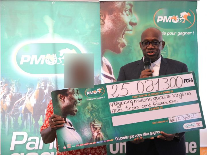 LONACI : Kouakou Siédou Anzoumana remporte la cagnotte de 25 081 300 FCFA  millions Fcfa