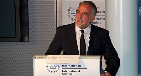 Avant  l’arrivée de la CPI, Luis Moreno-Ocampo, procureur, rassure :` “L’enquête sera efficace, indépendante et impartiale”