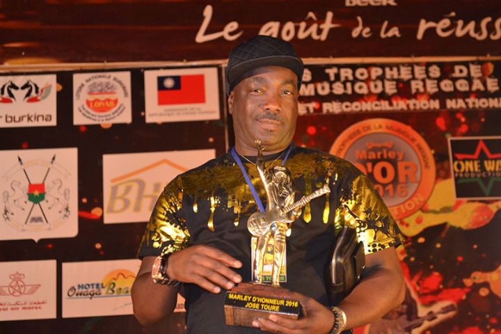 Marley d’or 2016: le Burkina Faso honore Jose Touré