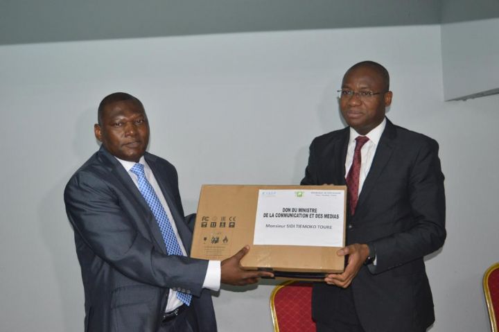 En visite à Super-sport: le Ministre Sidi Touré fier du modèle managérial du groupe « Action +Abidjan »