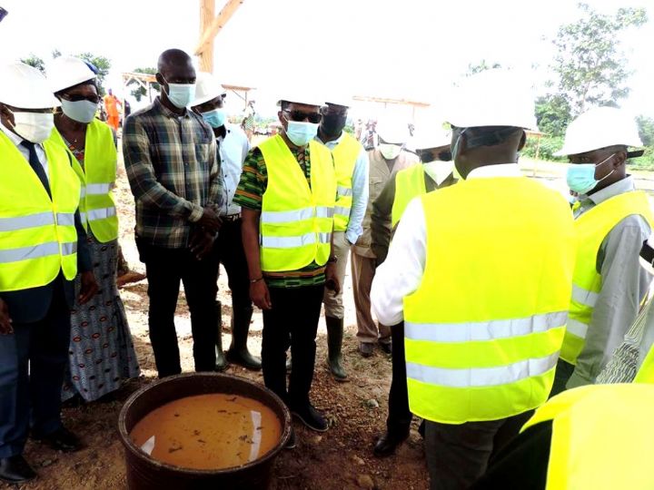 Mine : le sixième chantier école lancé à Tanguelan (Agnibilekro)
