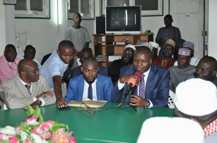 Le ministre Mabri offre du sucre aux musulmans de Man