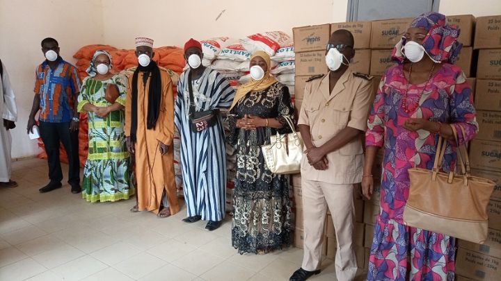 COVID 19: Un don en vivres et non vivres offert aux familles démunies de Madinani