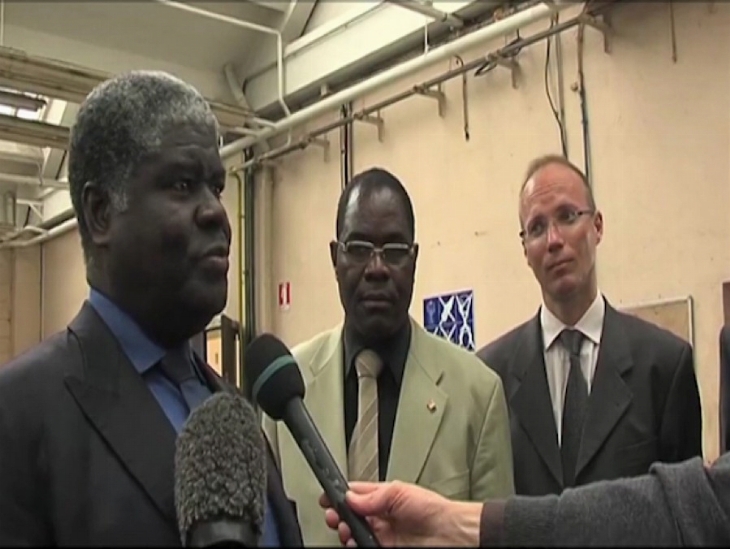 Gantois industrie: Le Gouverneur Mambé visite la plus grande industrie métallurgique au monde