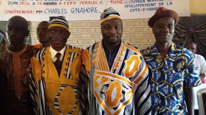 Invité à Man , Charles Gnaoré (Force 2015) aux enseignants 