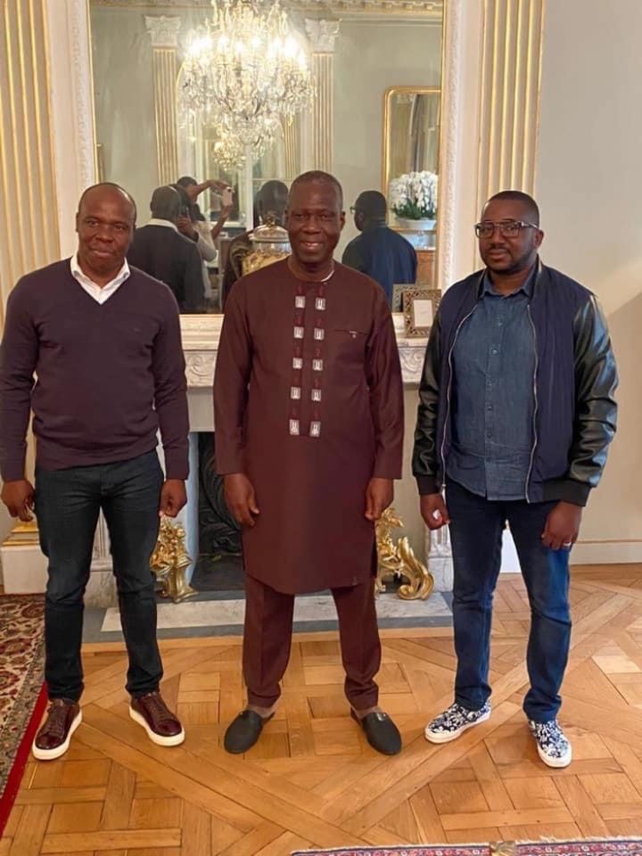 Visite de courtoisie du groupe Magic System à l`ambassadeur de Côte d ...