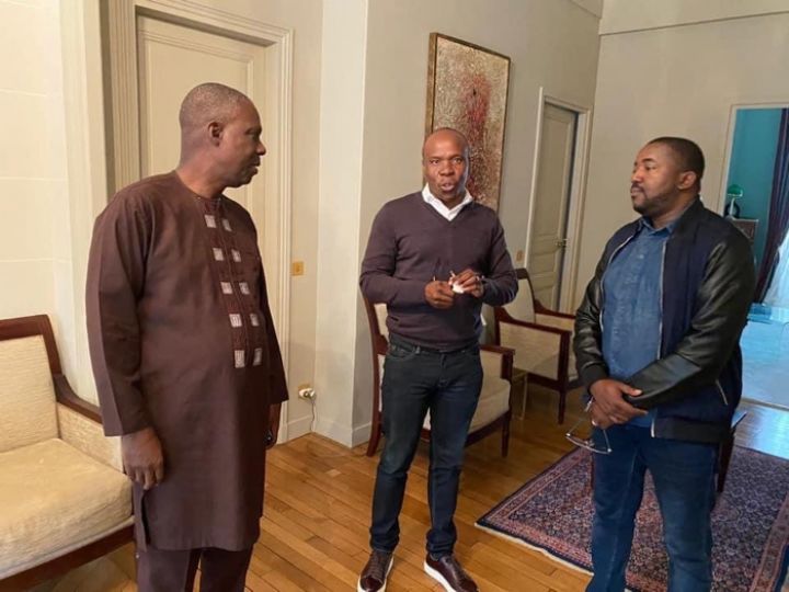 Visite de courtoisie du groupe Magic System à l`ambassadeur de Côte d ...