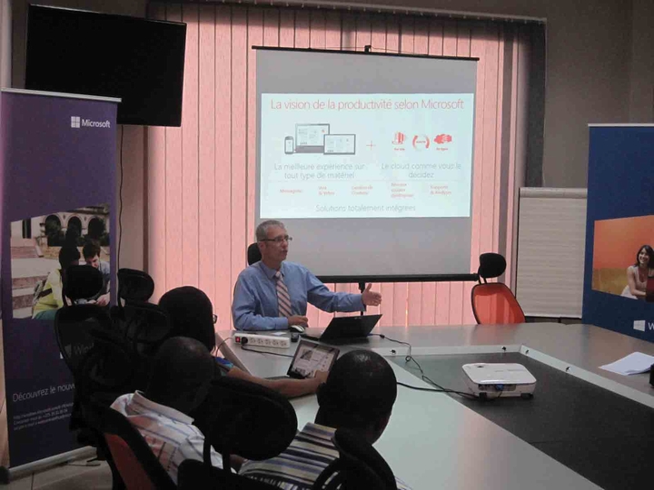 Informatique : Marc Israël (Microsoft) présente le nouvel