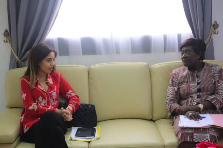 Paix et Cohésion Sociale : Une émissaire de l’ex Premier Ministre Français, Jean Pierre Raffarin chez la Ministre Mariatou Koné.